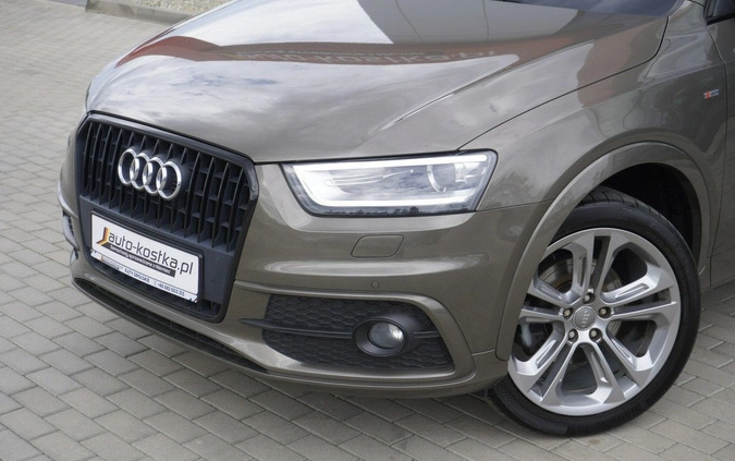 Audi Q3 cena 69999 przebieg: 130690, rok produkcji 2014 z Lubniewice małe 631